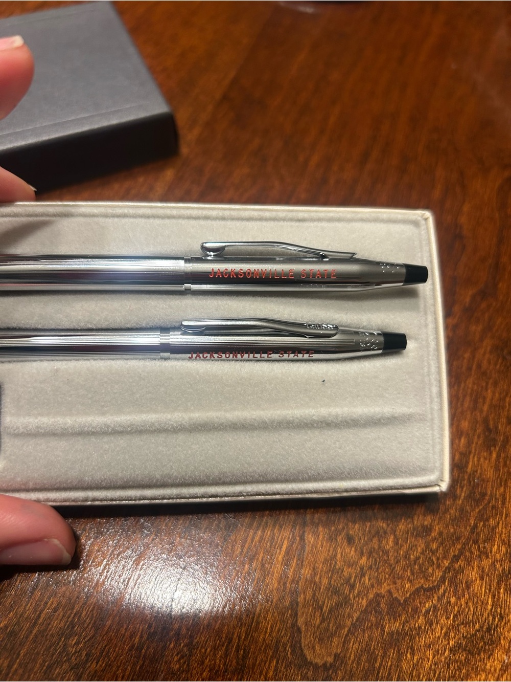 Cross Classic Century Lustrous Chrome Ballpoint Pen and Mechanical pencil vintag